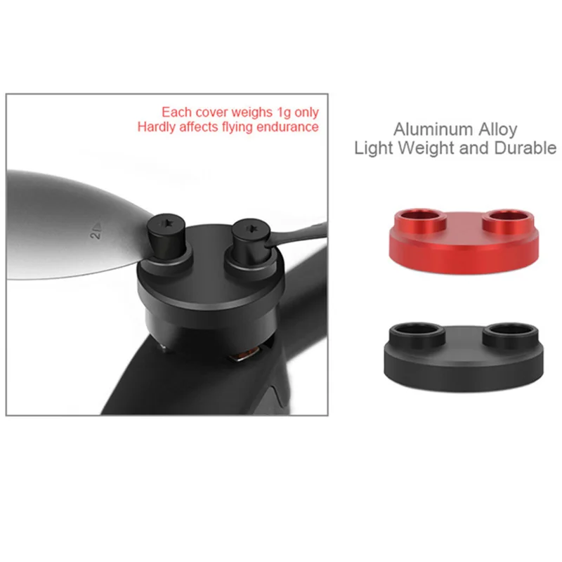 4 шт./компл. защита двигателя крышка для попугая Анафи алюминиевый сплав Защитная