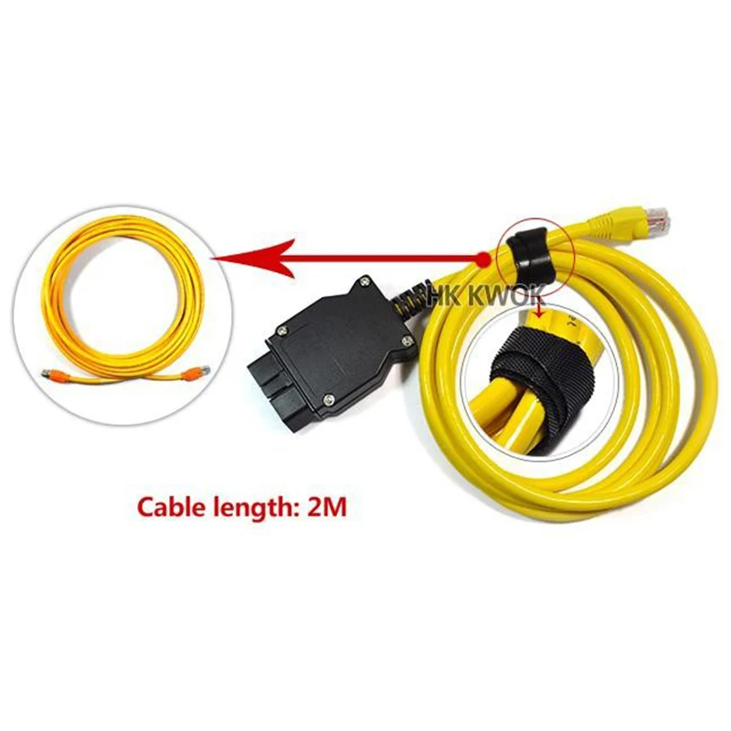 Кабель для передачи данных KWOKKER ESYS 3.23.4 v50 3 кабель bmw ENET Ethernet к OBD интерфейсу