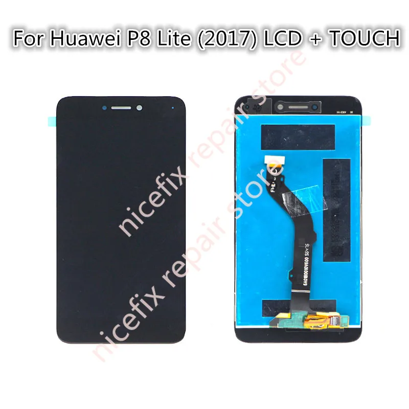 ЖК-дисплей для Huawei P8 Lite 2017 + кодирующий преобразователь сенсорного экрана в сборе
