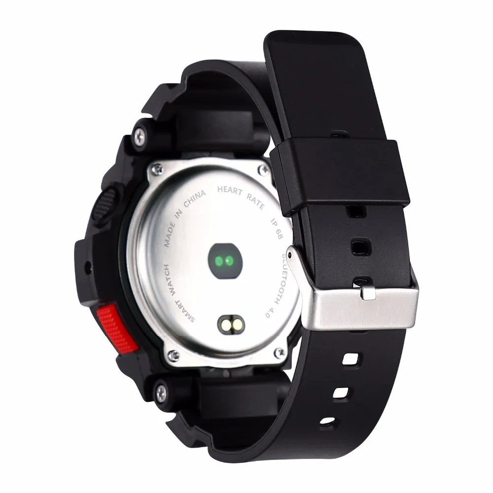 Bluetooth F6 Smartwatch IP68 Водонепроницаемый монитор сердечного ритма Фитнес трекер