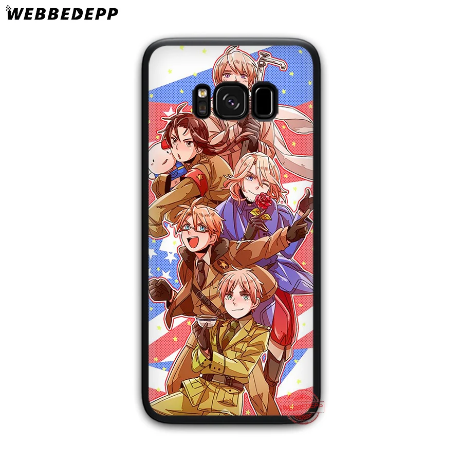 WEBBEDEPP Hetalia Axis Powers мягкий чехол для Samsung A6 A7 A8 A9 J6 2018 S6 S7 S8 S9 S10E S20 Ultra Note 8 9 10 Lite Plus |