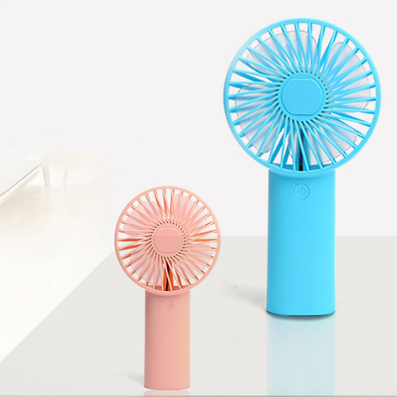 Портативный мини ручной вентилятор с подставкой люлькой Usb ветряной Ventilateur