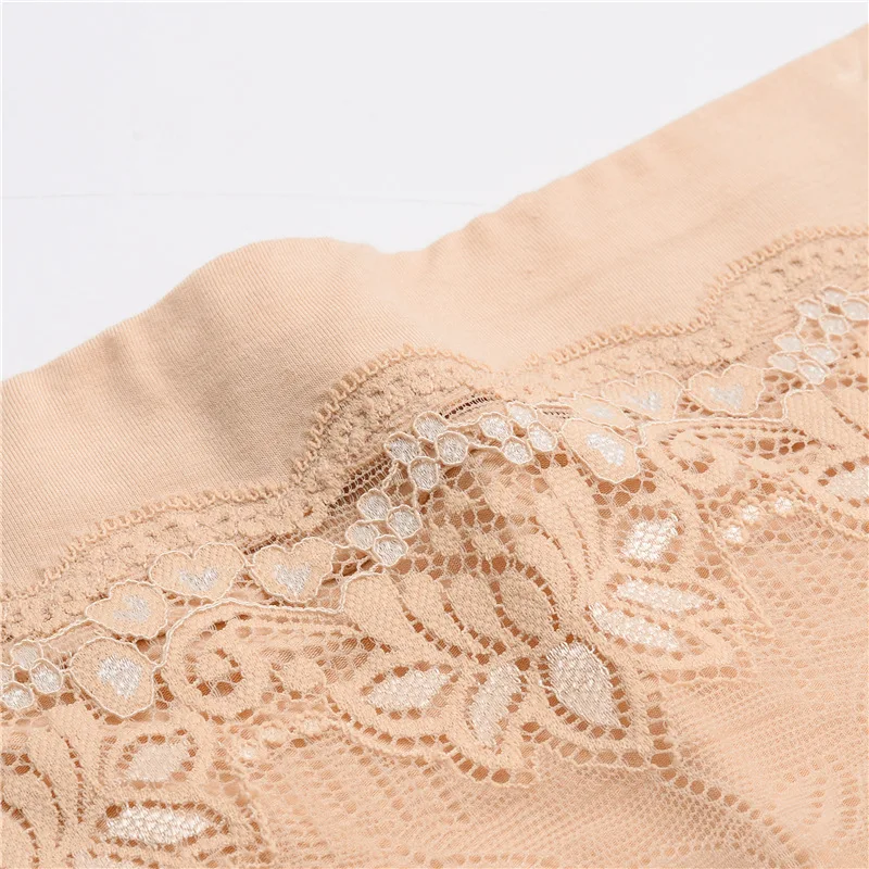 Женское безопасное нижнее белье, высокое качество, безопасные короткие штаны, средняя талия, кружевные шорты, эластичные штаны