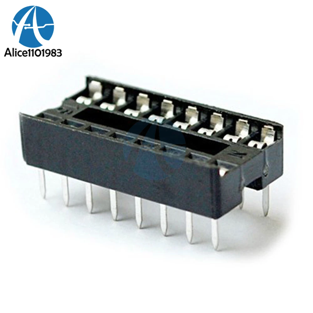 10 шт. 16-Pins 16 Pins 16 P DIP ИС адаптер припоя тип разъем DIY Высокое качество