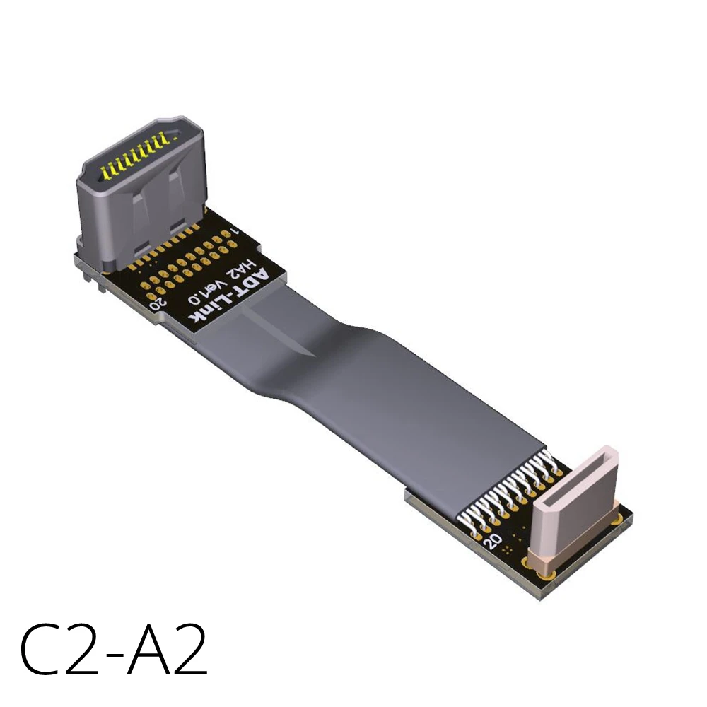 Совместимый с mini HDMI кабель адаптер 4K x 2K @ 60 Гц угол 90 градусов 270 hdmi к микро угловой