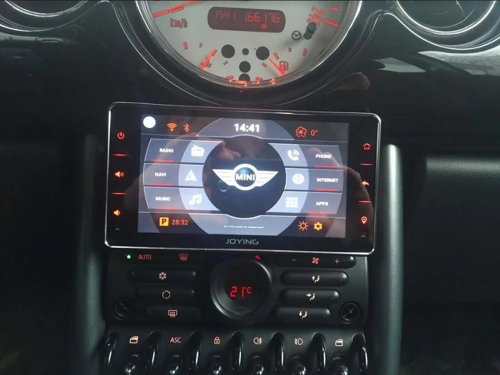 JOYING один din android 6 0 Автомобильный мультимедийный плеер gps навигатор сенсорный