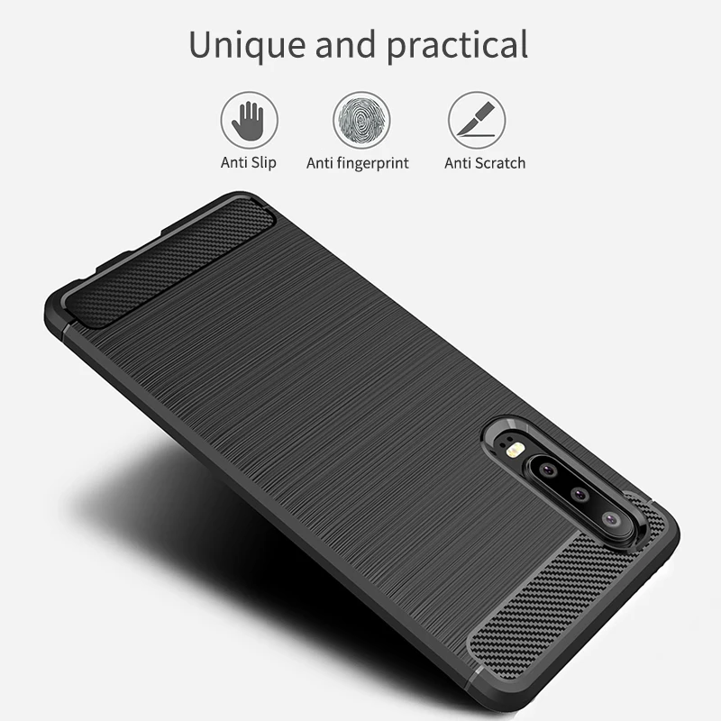 Мягкий силиконовый чехол Hadinas для huawei P30, углеродный защитный чехол для телефона huawei P30 Pro Lite P 30 30 lite, светильник, чехол для мобильного телефона