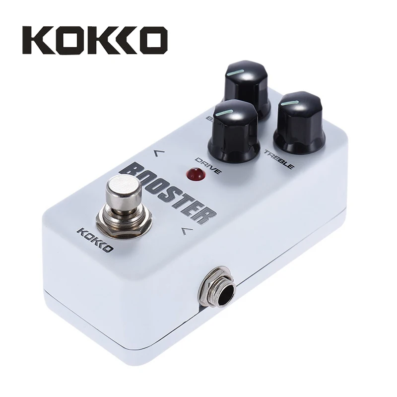 Кокко FBS2 мини усилитель педаль Портативный 2-полосный гитара с эквалайзером