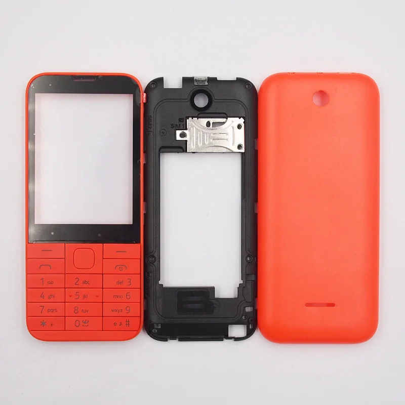 BaanSam Красочный корпус чехол для Nokia 225 N225 с английской клавиатурой