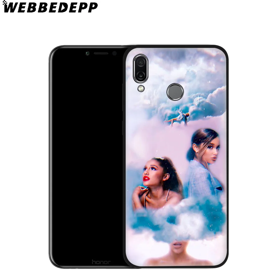 WEBBEDEPP Ariana Grande Sexy Soft Case for Huawei P8 P9 P10 P20 P30 Lite Pro P Smart Z Plus 2019 Y6 Prime 2018 2017 Mini |