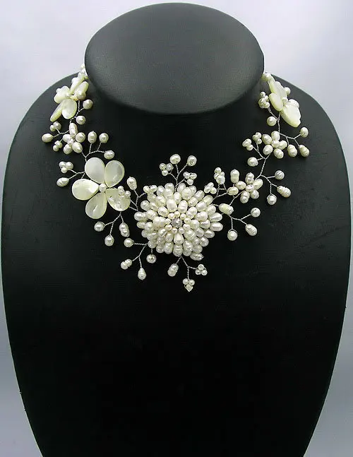 Ожерелье и кулоны Collier подарки для подружки невесты украшения из бусин проводное