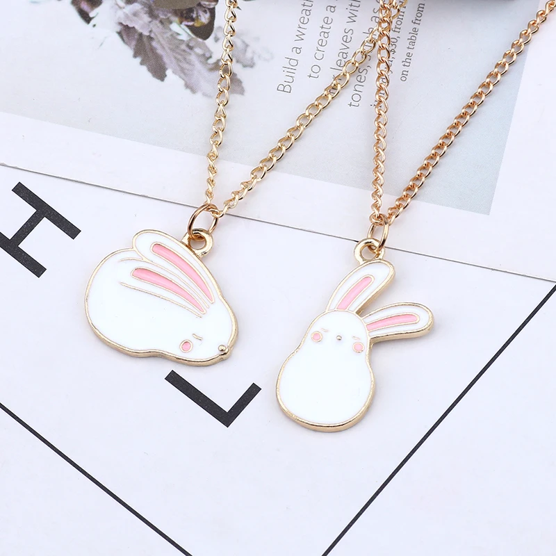 Kawaii/модные милые творческий кролик подвеска для ног ожерелье в виде милых