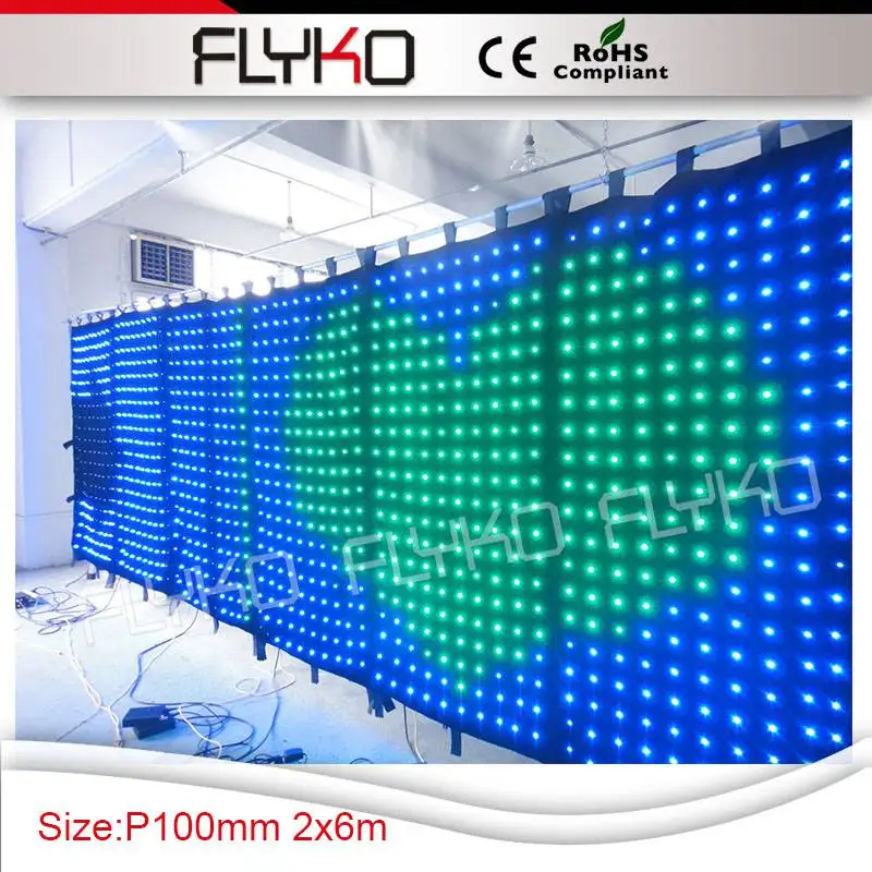 Бесплатная доставка полноцветный видео P10 led экран занавески ХХХ фотографии