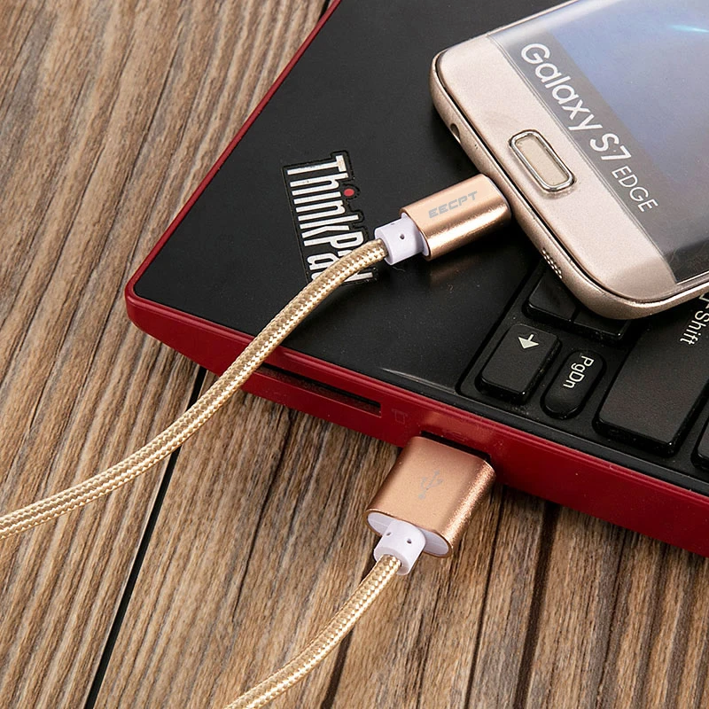 Кабель EECPT USB Type C для Samsung S9 S8 кабель быстрой зарядки и передачи данных зарядного