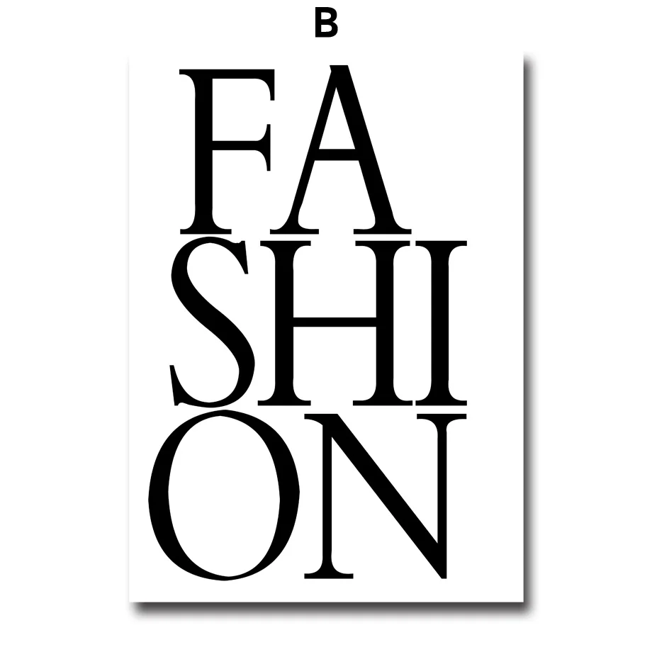 Vogue, сексуальная девушка, на высоком каблуке, книга, настенная живопись, холст, мода, скандинавские плакаты и принты, настенные картины для декора гостиной - Цвет: B