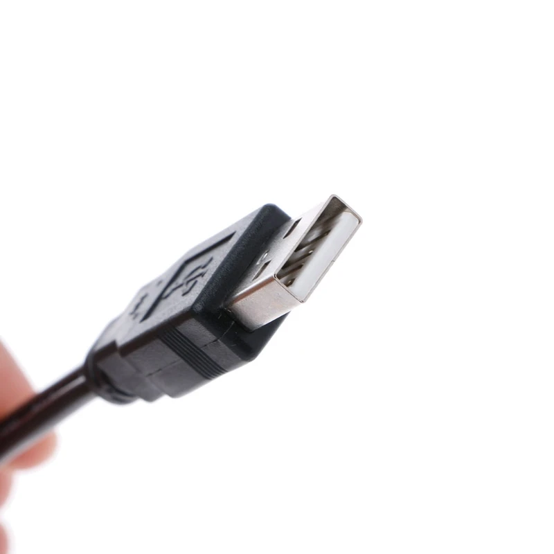Черный USB 2 0 Тип A папа мини Y сплиттер силовой кабель для передачи данных