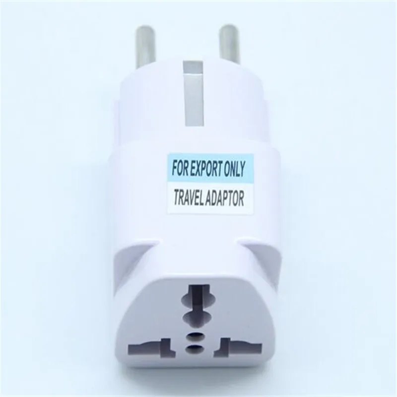 Белый Универсальный дорожный адаптер для зарядного устройства AU UK US to EU |