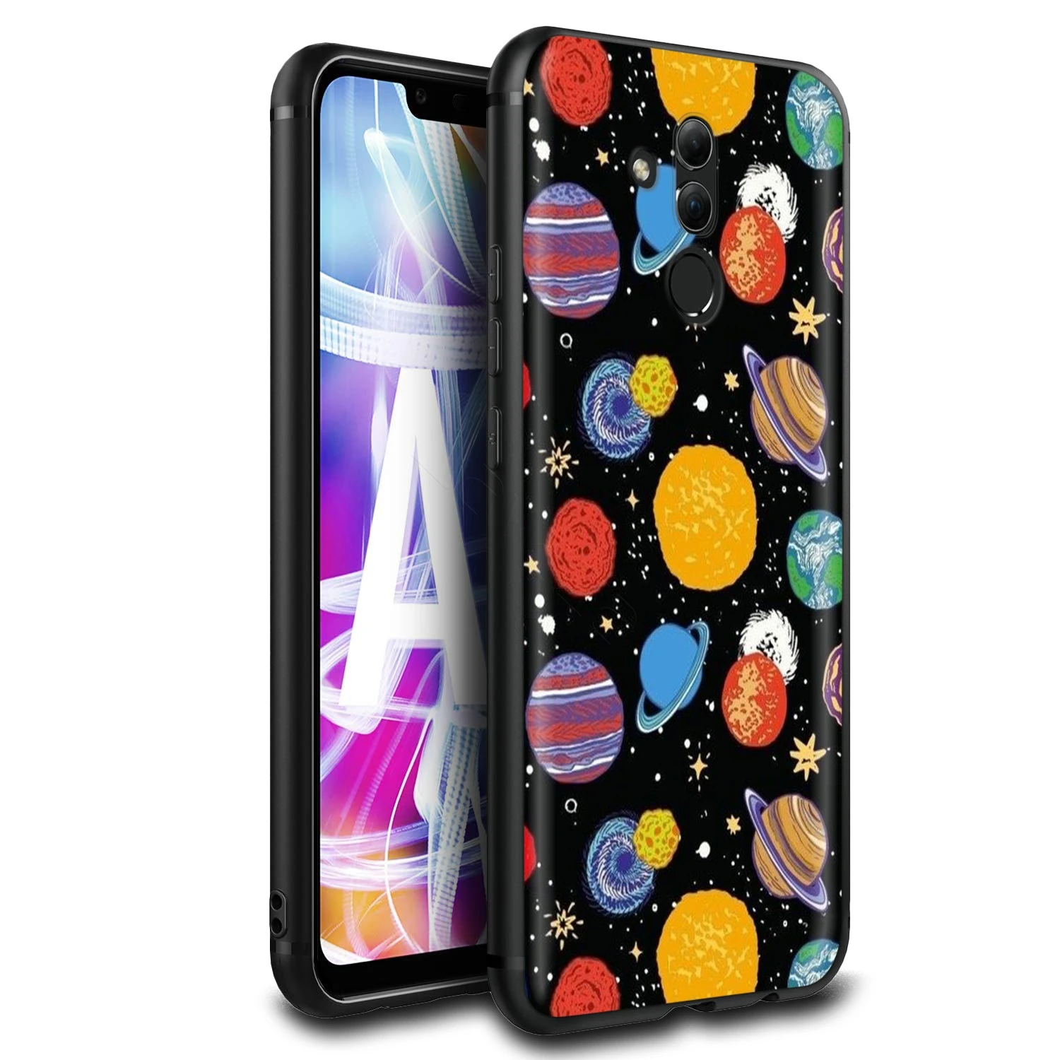 Lavaza Космос любовь Луна астронавт чехол для Huawei Honor 10 9 8 8x 8c 7x 7c 7a Note Nova 3 3i Lite Y9 Y7 Y6 |
