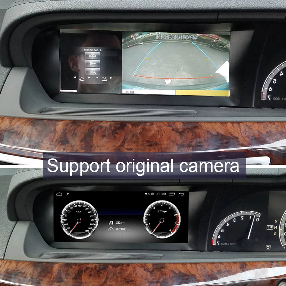 Car Android for Benz S Class W221 2010~2013 NTG Right hand drive RHD touch GPS Navigation stereo head unit multimedia player