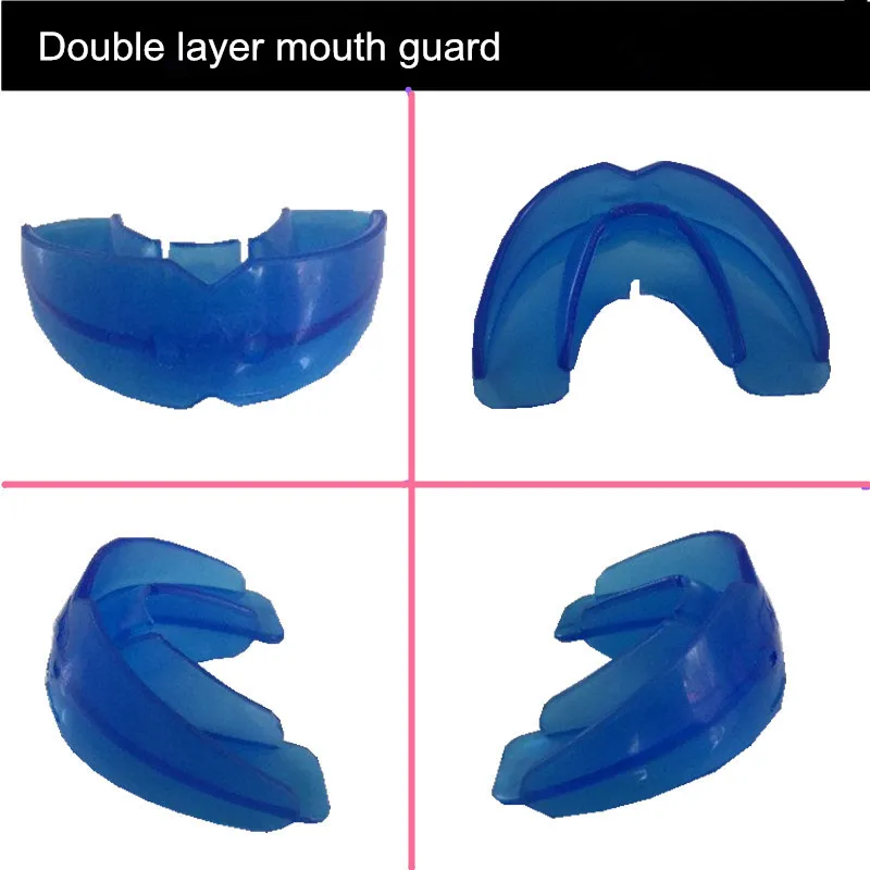 4 шт. заводская цена очень износостойкие двухслойные для бокса каратэ защита рта