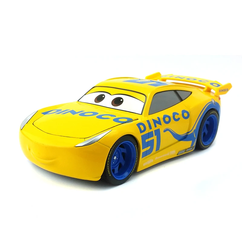 Disney Pixar Cars 3 Big Dinoco Cruz Ramirez металлическая литая под давлением игрушечная машина 1:24