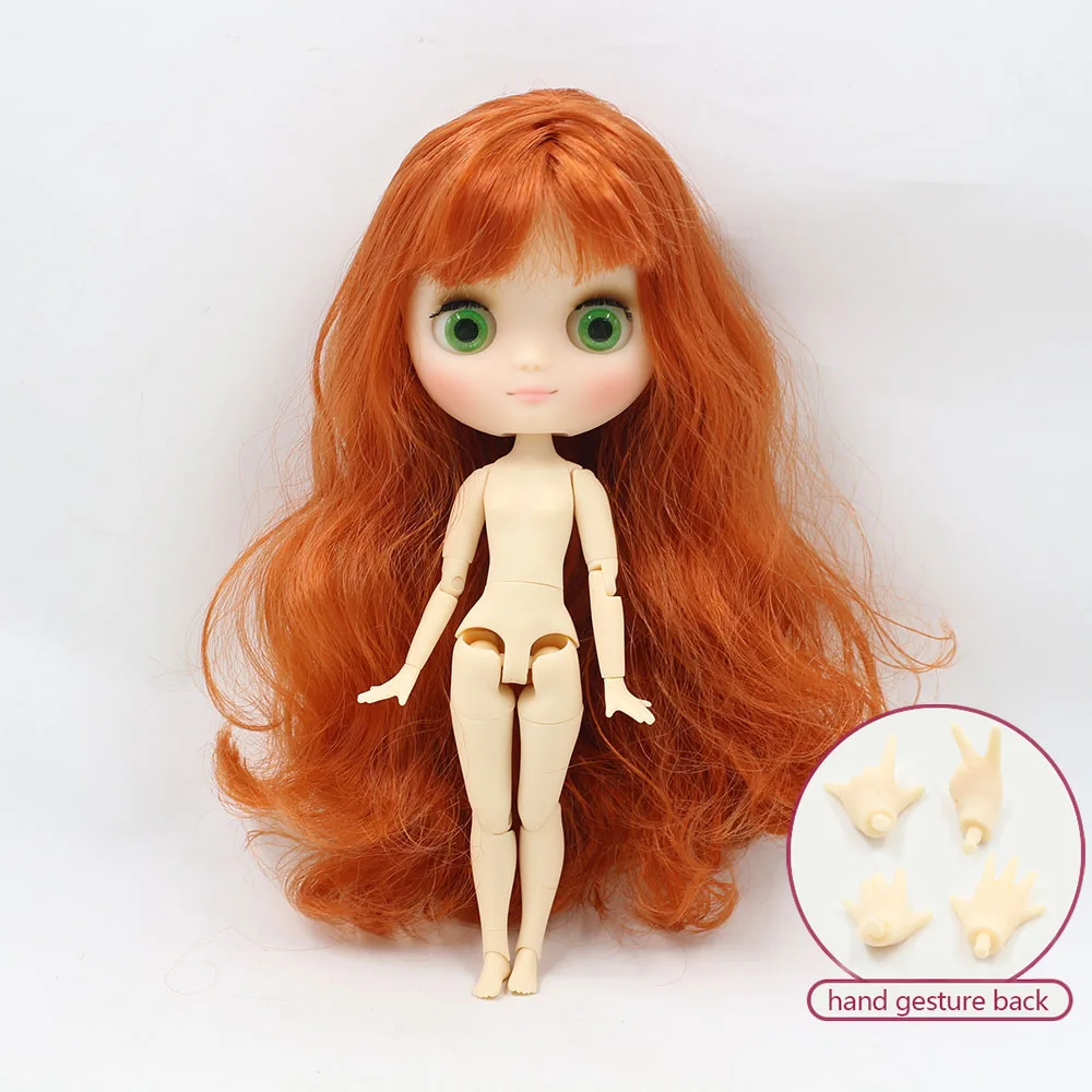No.210BL1207 Обнаженная шарнирная кукла middie blyth 20 см с высоким прозрачным лицом