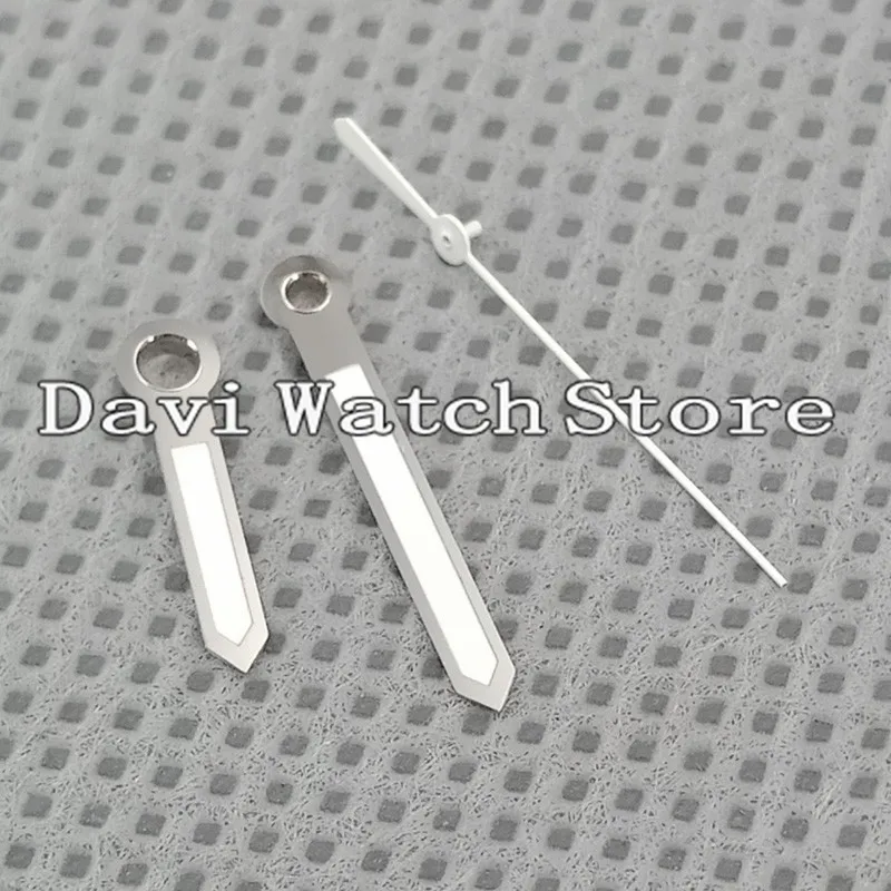 Часы стрелки иглы с серебряным краем подходят MIYOTA 8215 821A 2813/3804 движение P924