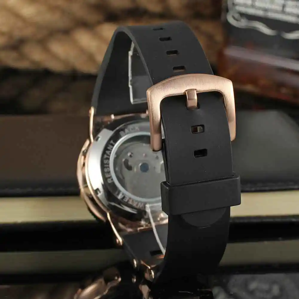 Forsining Tourbillon Для мужчин S Часы Армия Спорт часы Мужской Топ бренд класса люкс Скелет Часы автоматические механические Для мужчин часы подарок 056