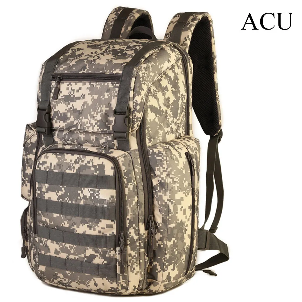 ACU Sinairsoft 40L 17 дюйм(ов) Ноутбук армии Военное Дело тактический рюкзак спортивная сумка нейлон Молл Системы для путешествий отдых Пеший Туризм Восхождение - Цвет: ACU