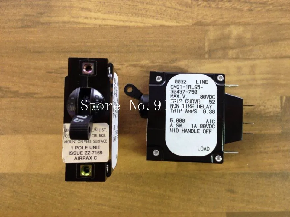 

[ZOB] Соединенные Штаты AIRPAX CMG1-1RLS5-30437-750 оборудование выключатель ebers 1P7. 5A 80VDC-12 шт./лот