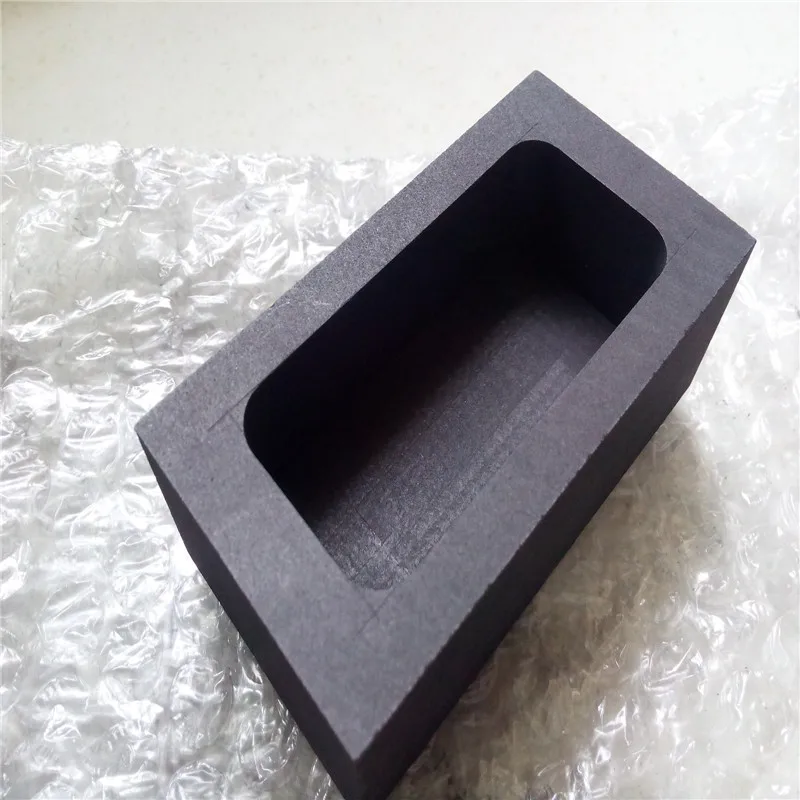 Графитовый резервуар графитовый тигель Графитовая форма литые золотые и