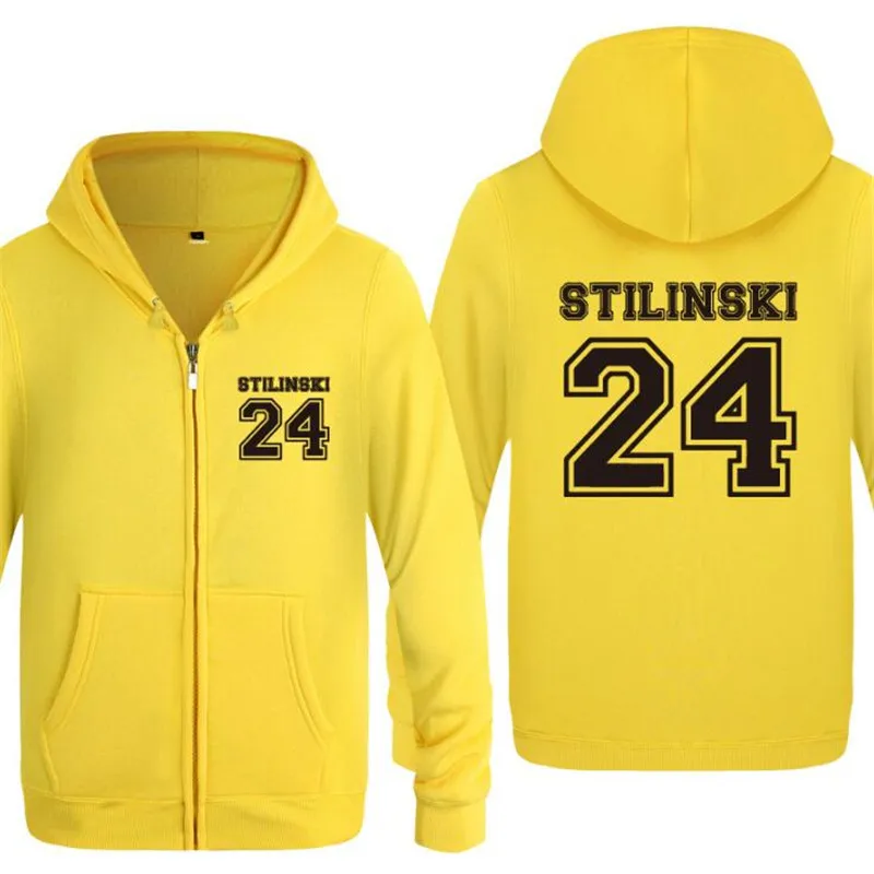 Для мужчин с капюшоном мягкий чехол Teen Wolf Stilinski 24 печатных Толстовки на молнии