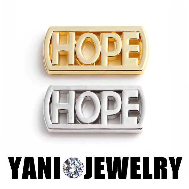 

Плавающий медальон 20 шт./лот, тарелки, подвески с надписью Hope для стекла, медальон с памятью