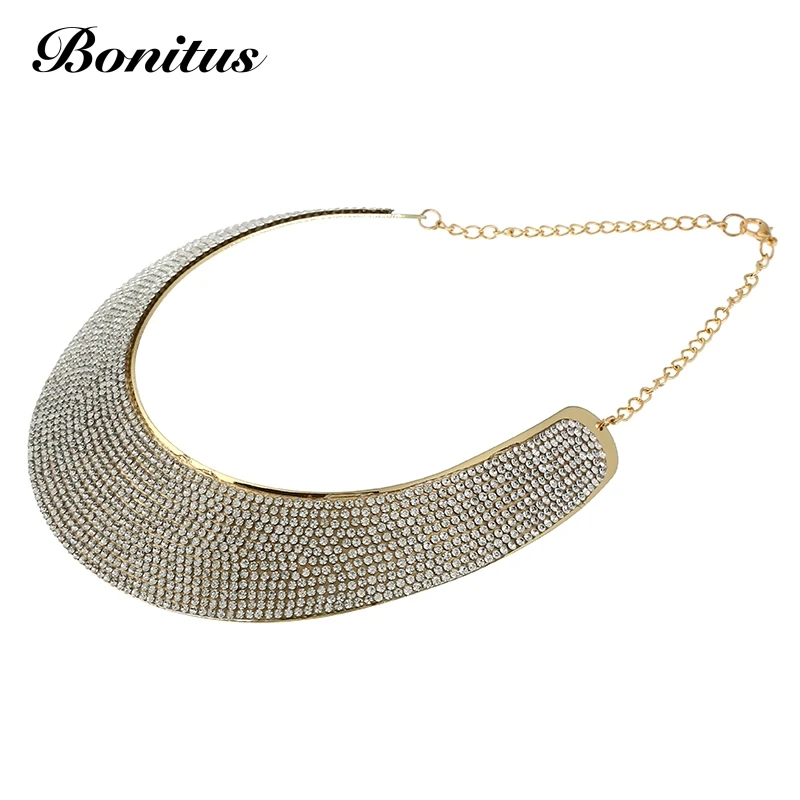 [Ювелирный магазин bonitus] NewArrival модный воротник колье со стразами кристалл
