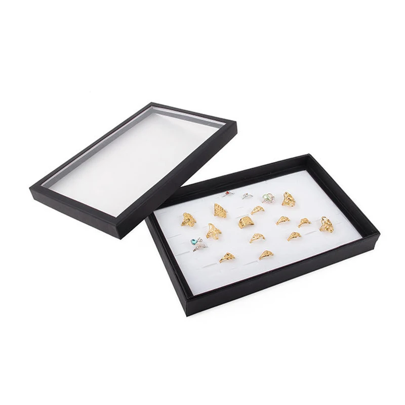 1 шт. изысканный практически точный 100 слотов кольцо хранения уха Дисплей коробка