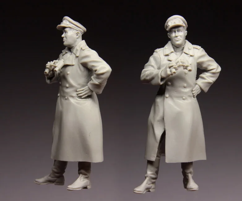 1/35 фигурки из смолы модель наборы WW2 советские офицеры-410 в разобранном виде Неокрашенный