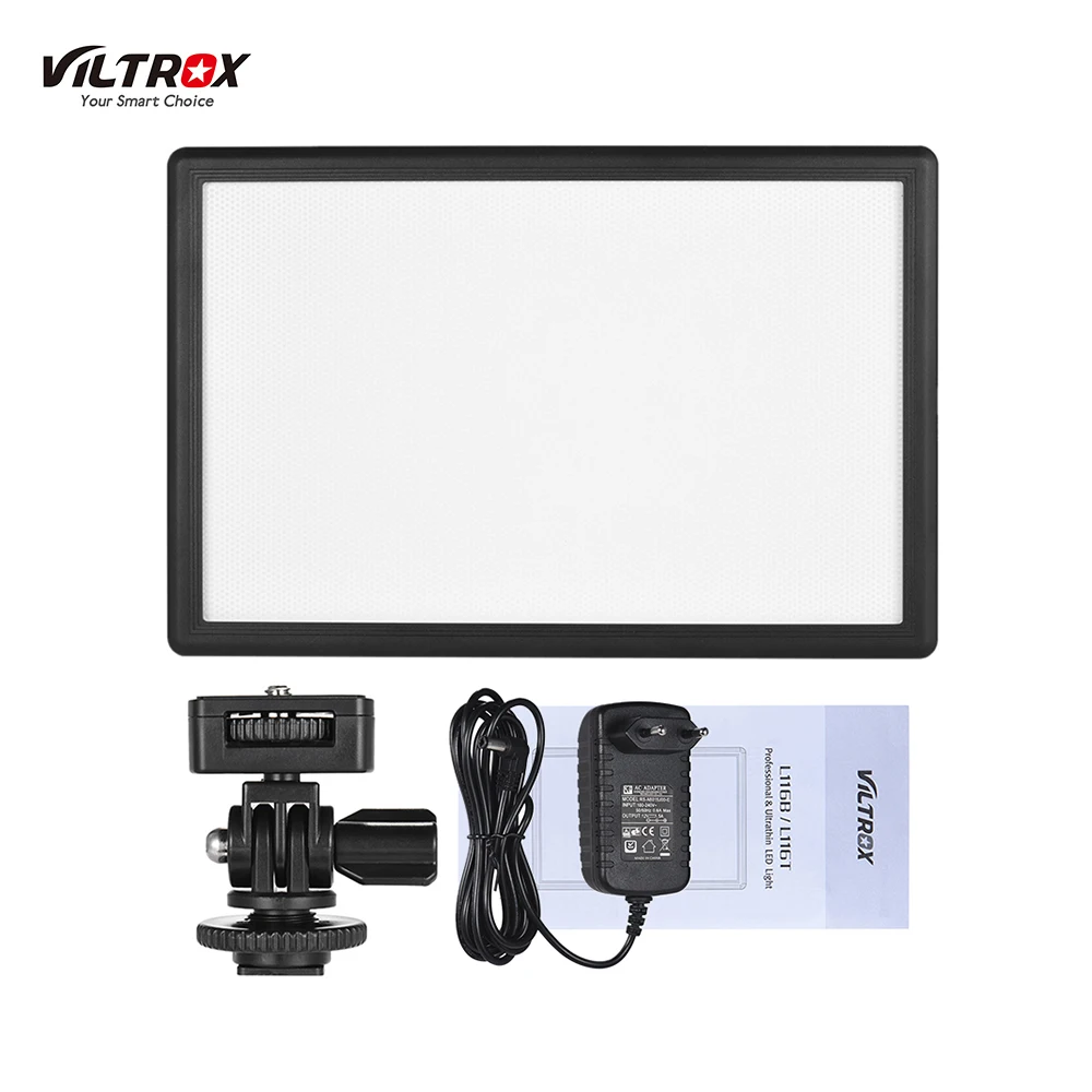 Светильник Viltrox L116T для фотостудии светильник фотографии светодиодный