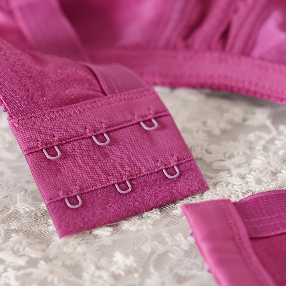 Женский бюстгальтер без косточек с тиснением и полным покрытием размеры 36 38 40 42 44