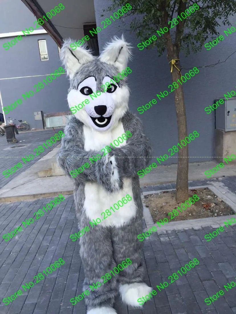 Шлем из ЭВА высокого качества роскошный плюшевый волк талисманы костюмы унисекс