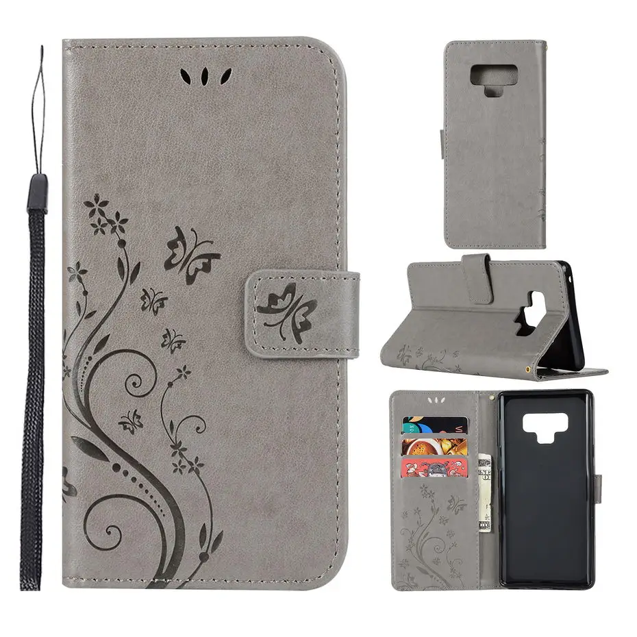 Flip Wallet Leather Case For Samsung Galaxy S6 S7 S8 S9 A6 A8 A5 2018 Plus J4 J3 J5 J6 J7 2017 Note 8 9 Phone Cover | Мобильные