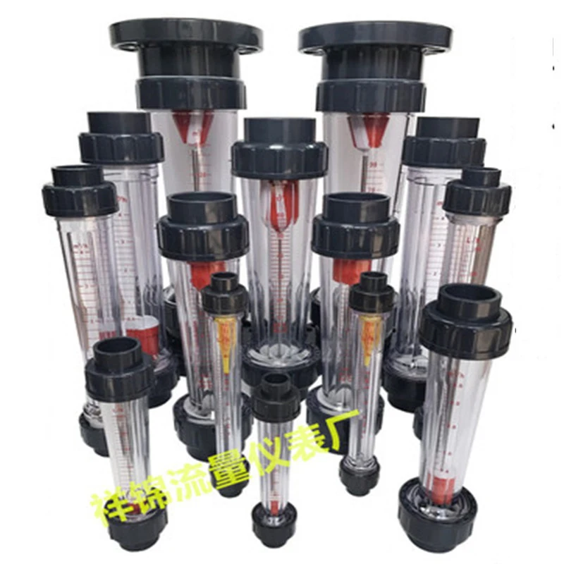 

Water liquid meterThe float volume of LZS-50 plastic pipe meter long tube type 1.6-16m3/h liquid meter