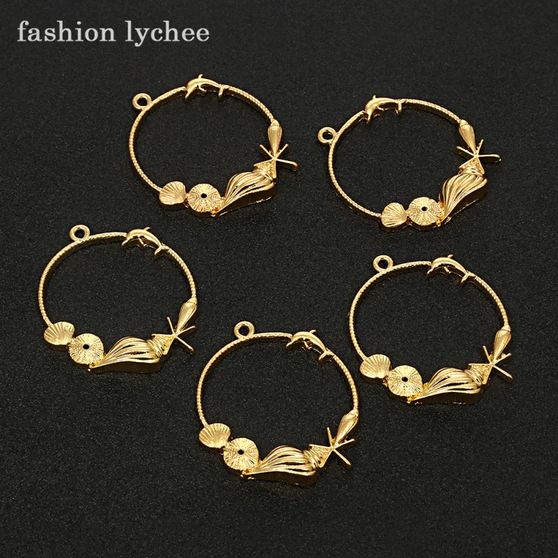 5 шт. подвеска в виде ракушки дельфина морской звезды | Украшения и аксессуары