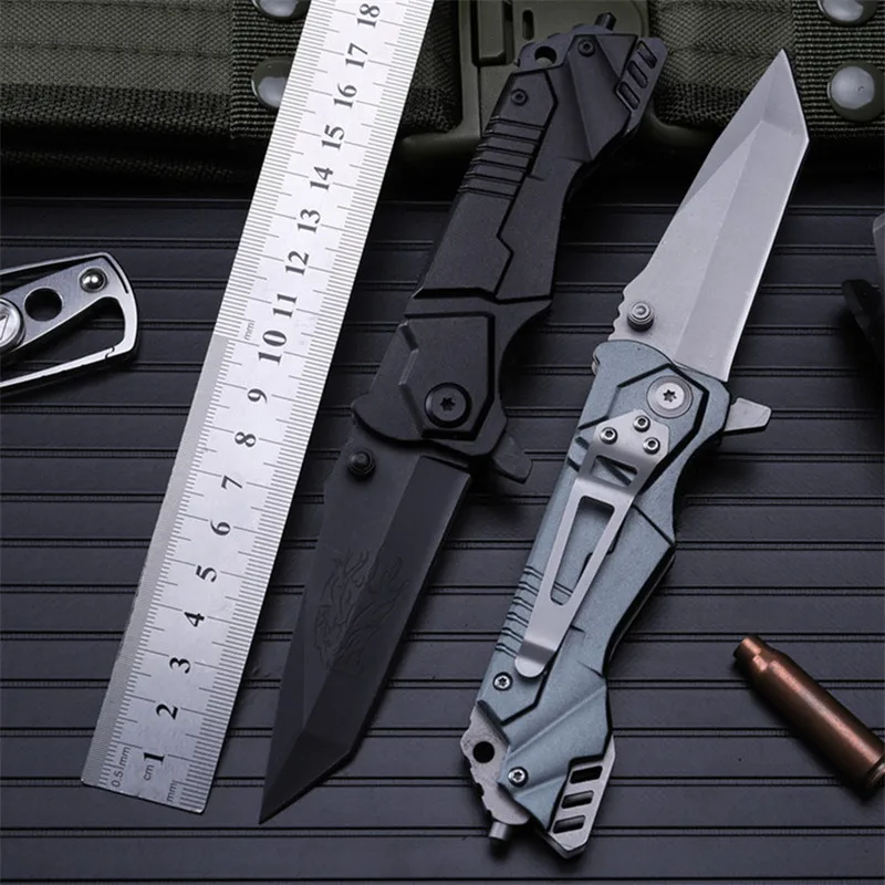 

New Free Shipping High Quality Outdoor Tactical Fixed Folding Knife Self-defense Wilderness Survival Hunting Knives EDC Tools