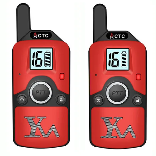 red ham radio 1 пара мини Портативная рация связь 400-480 МГц портативное cb радио с USB зарядкой 99 Ch приемопередатчик для отелей - Цвет: red ham radio