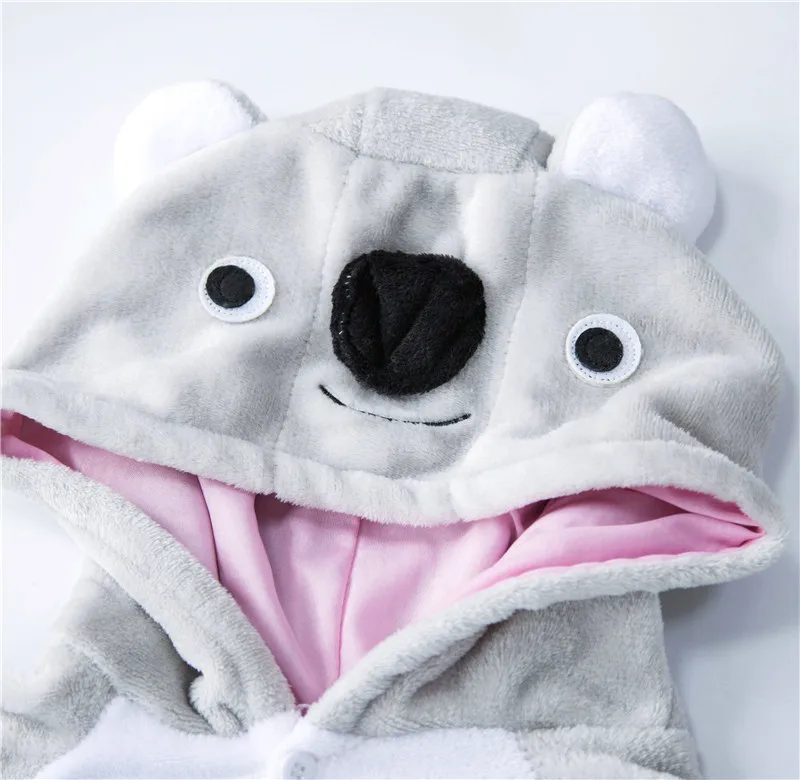 Kigurumi Koala серая Пижама Свободные Комбинезоны для взрослых в виде животных для женщин и мужчин пара зимняя Пижама Kegurumi Пижама Фланелевая Пижама