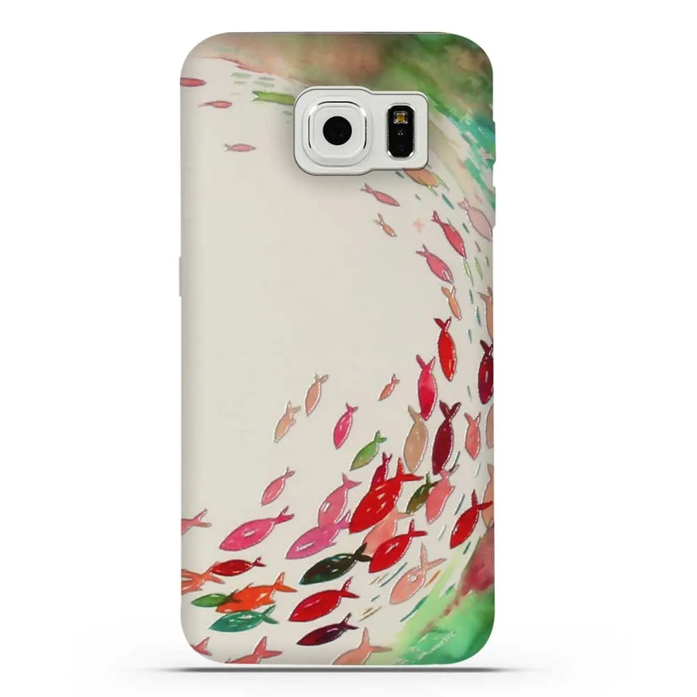 10 Для Funda samsung S6 силиконовый чехол ТПУ чехол для Galaxy S6 Capa мобильный чехол для телефона для Coque samsung Galaxy S6 S 6 задняя крышка сумка - Цвет: 10
