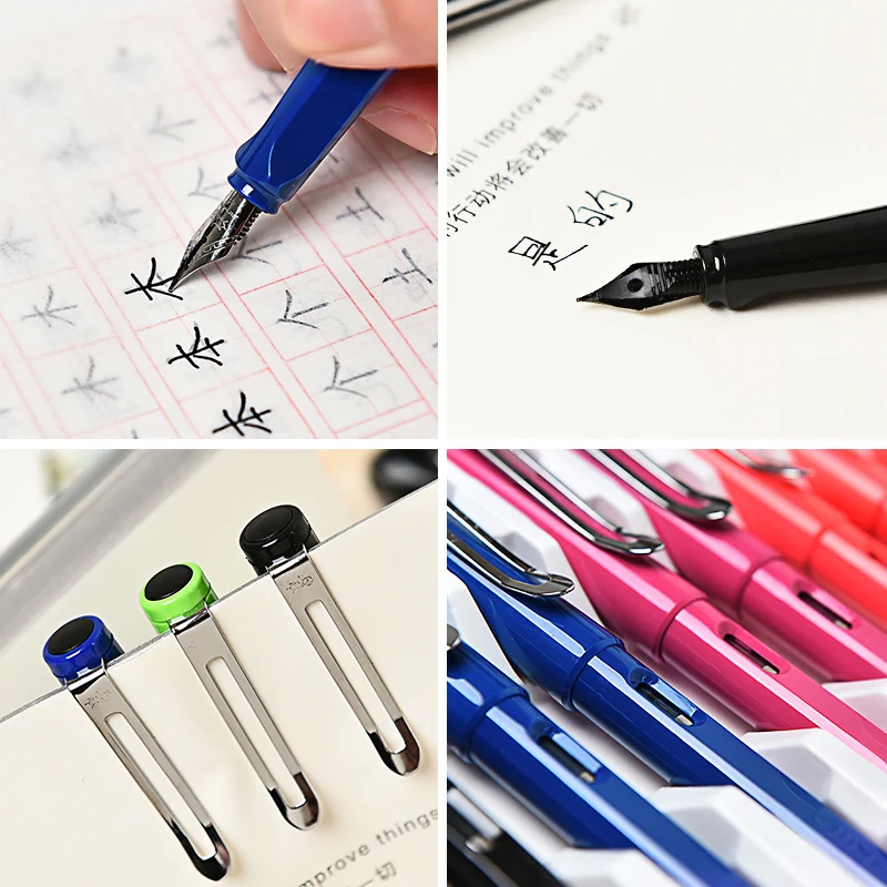 Авторучка ярких цветов для взрослых офиса школьниц девочек каллиграфическая