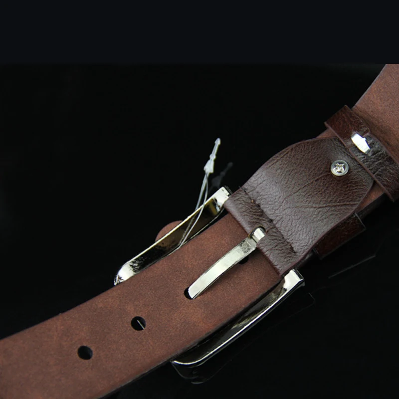 Новая мода Pin сплава пряжки Для мужчин с поясом Ретро студент диких пояс молодежи