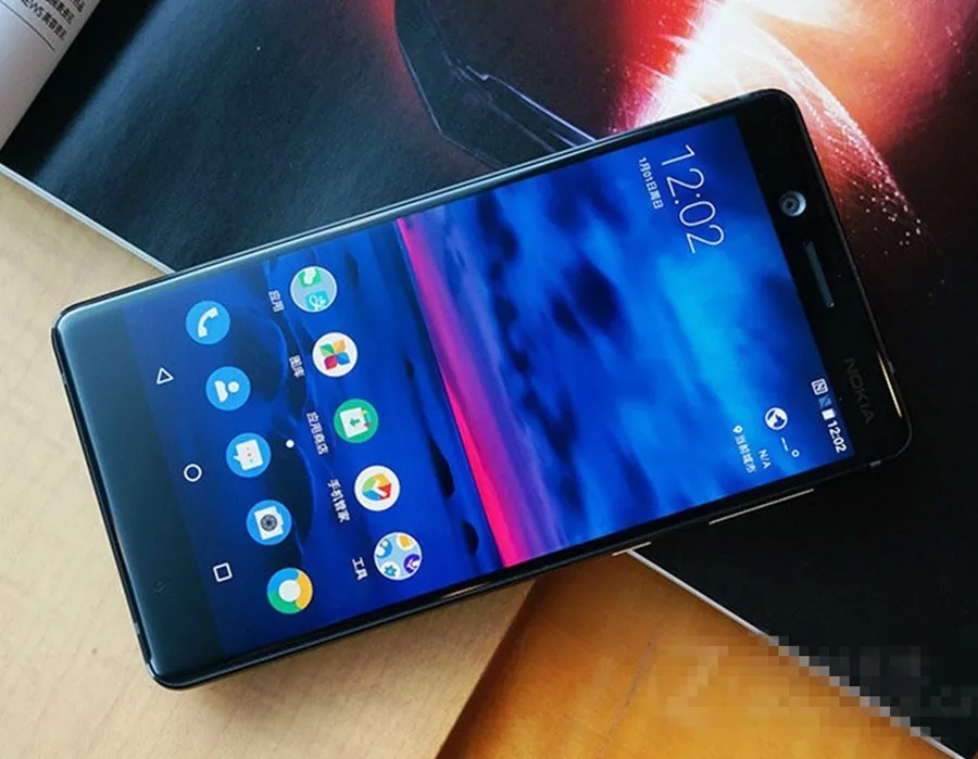 Nokia 7 разблокированный Android Dual Sim мобильный телефон 4G LTE gsm 5,2 ''16MP Восьмиядерный 6 ГБ ОЗУ 64 Гб ПЗУ 3000 мАч отпечаток пальца