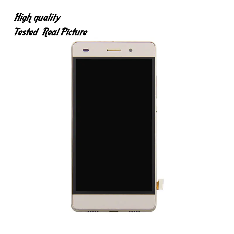 100% тестовый ЖК-экран с рамкой для Huawei P8 Lite ЖК-дисплей дигитайзером сенсорная